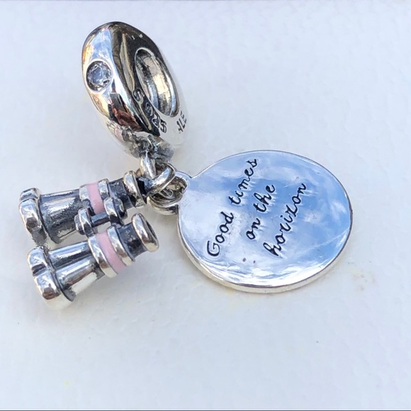 Pandora Binoculars Dangle Charm - Picture 1 of 3